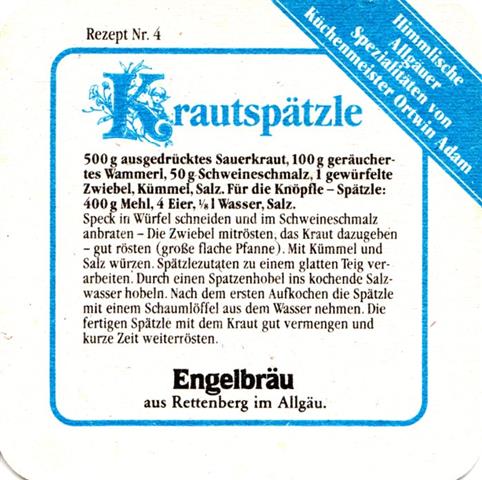rettenberg oa-by engel rezept I 3b (quad180-4 krautsptzle-schwarzblau)